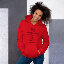 Load image into Gallery viewer, Prayer Builds Unisex Hoodie