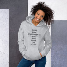 Load image into Gallery viewer, Prayer Builds Unisex Hoodie