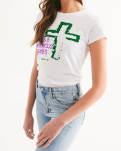 Load image into Gallery viewer, Christ over Viruses Women's Tee
