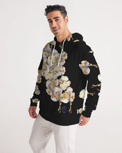Load image into Gallery viewer, Falling Black Orchid Luxe Hoodie
