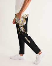 Load image into Gallery viewer, Falling Black Orchid Luxe Joggers
